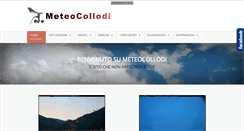 Desktop Screenshot of meteocollodi.it