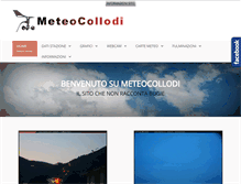 Tablet Screenshot of meteocollodi.it